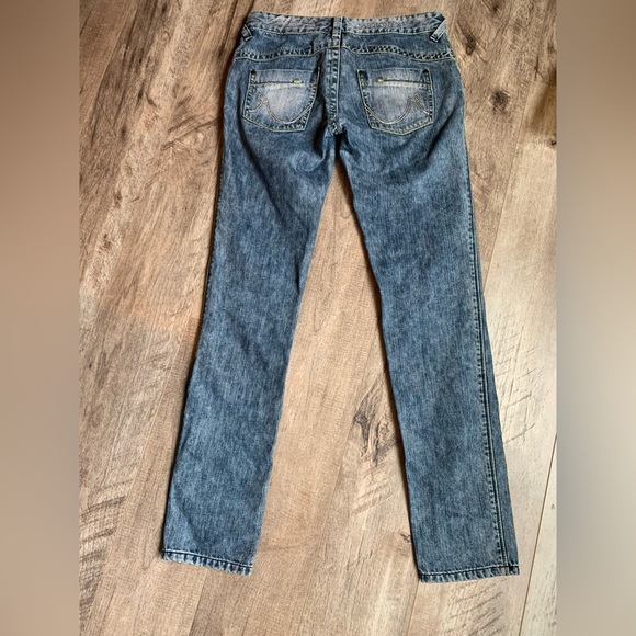 Roxy skinny jeans acid light wash limited edition size 7 - Picture 3 of 12